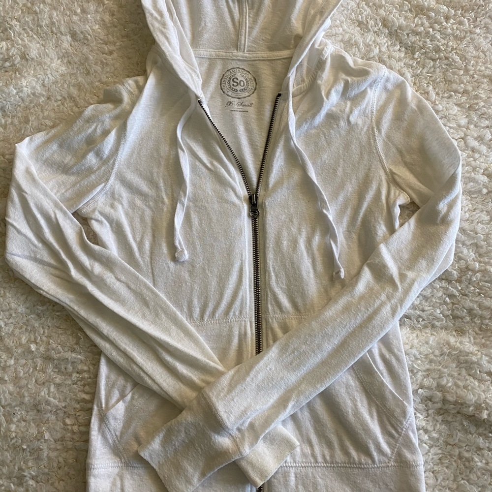 SO full zip hoodie